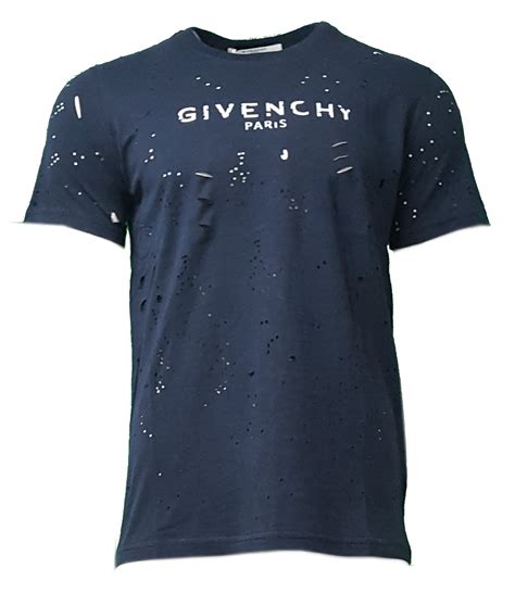 navy blue givenchy shirt|T.